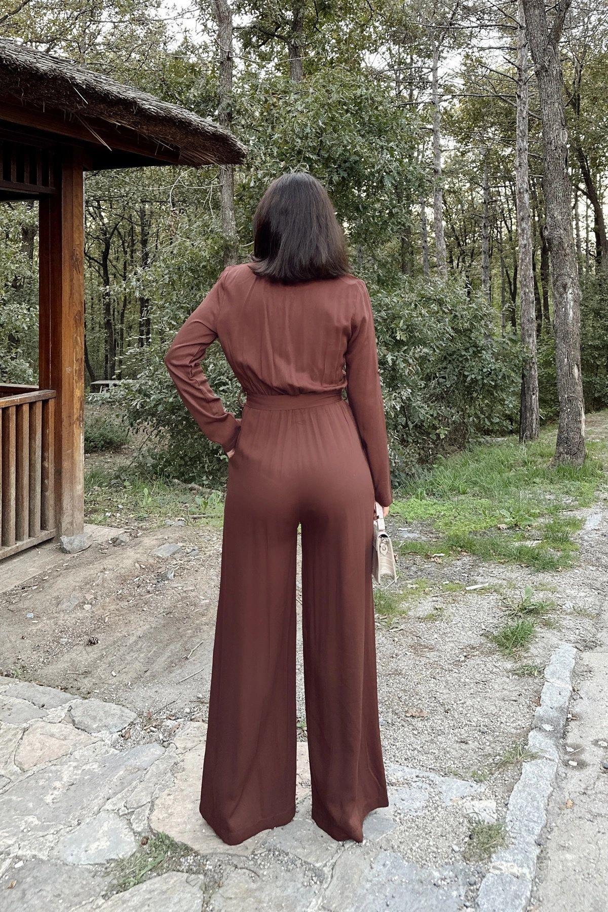 Brown Women Jumpsuit