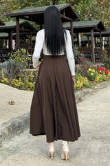 Brown Women Skirt