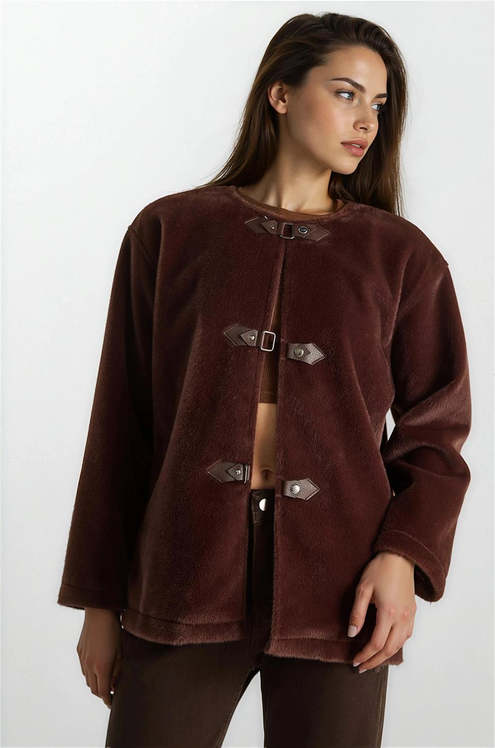 Brown Women Coat