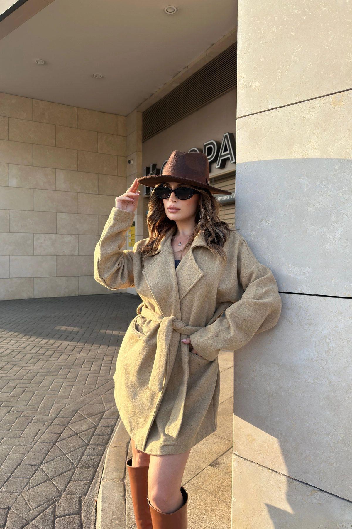 Caramel Women Coat