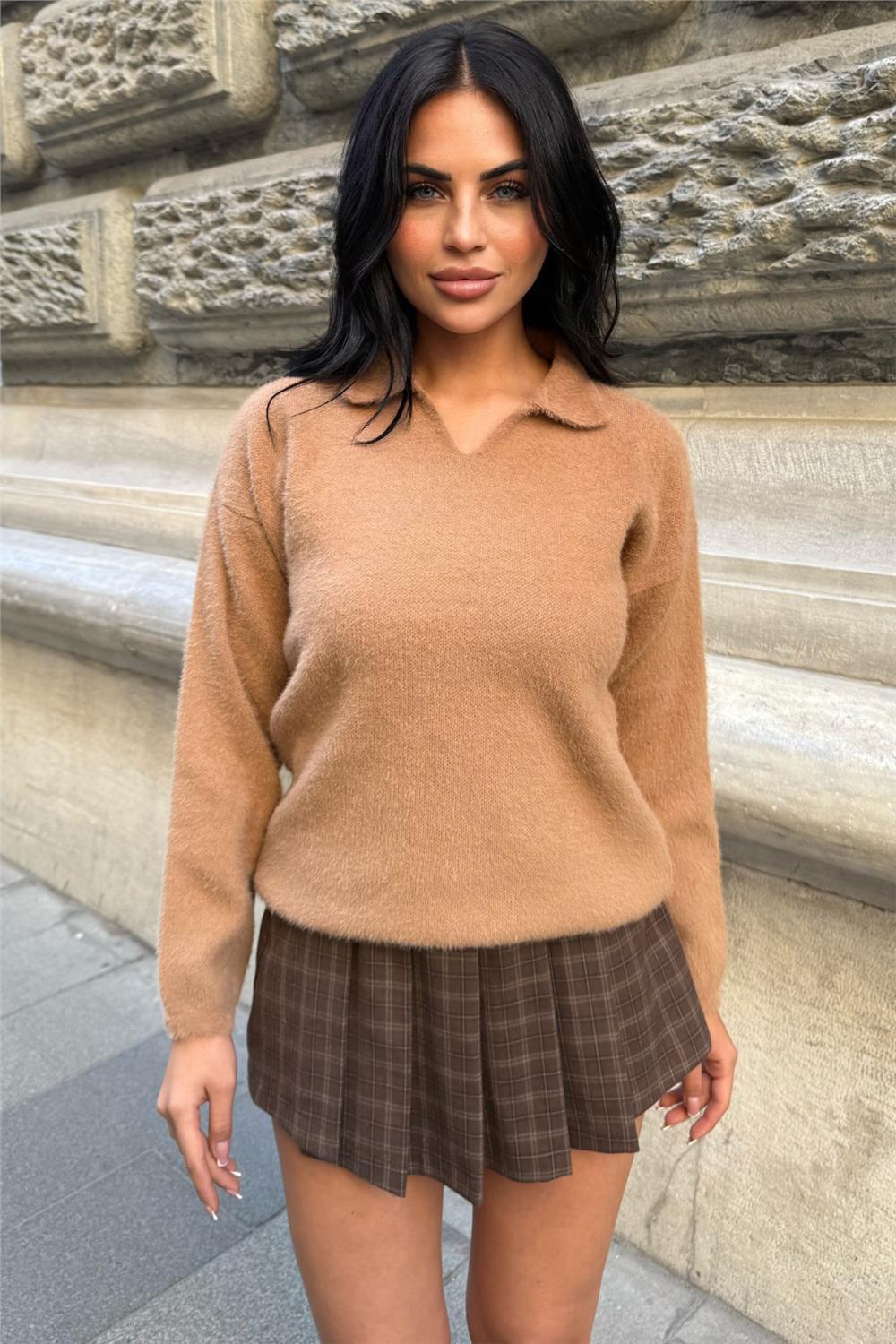Caramel Women Sweater