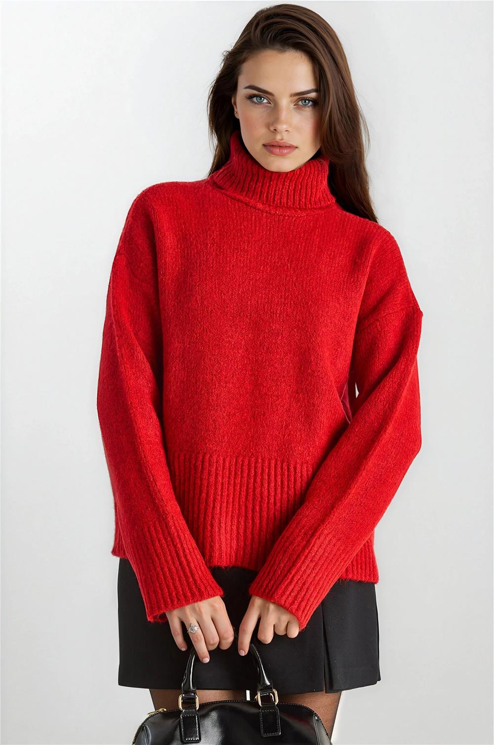 Red Women Sweater