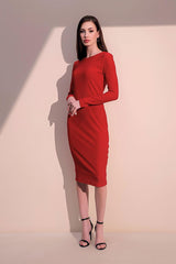 Red Women Dress