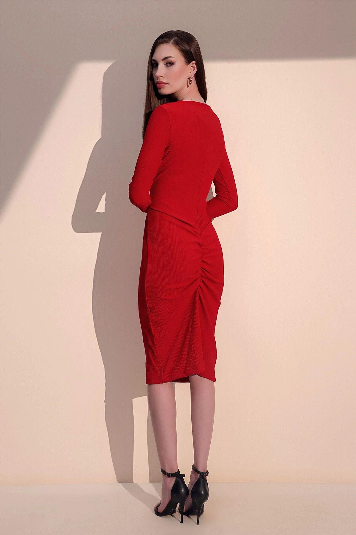 Red Women Dress