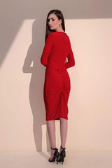 Red Women Dress