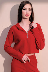 Red Women Blouse