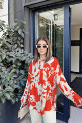 Red Women Shirt
