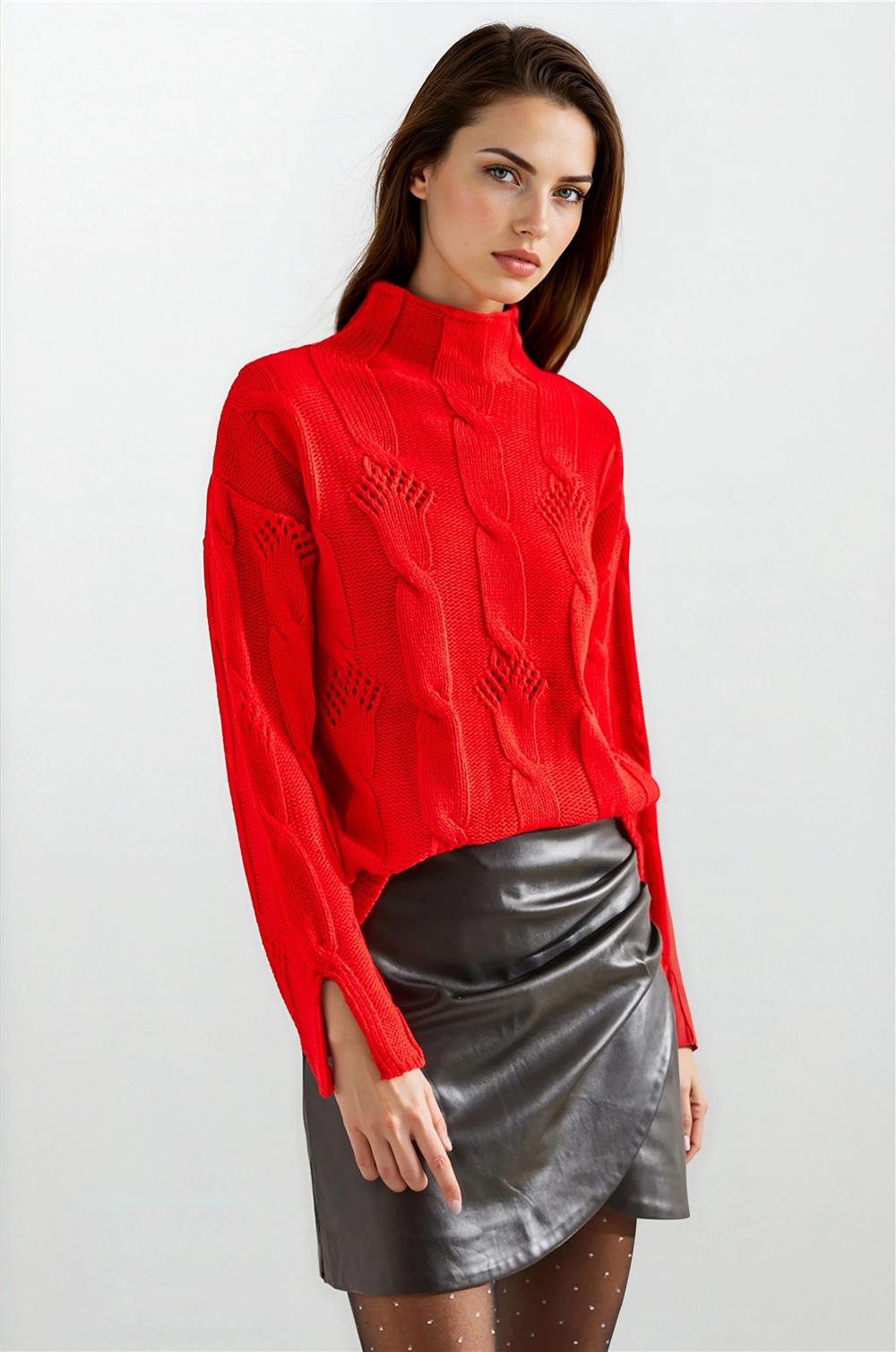 Red Women Sweater