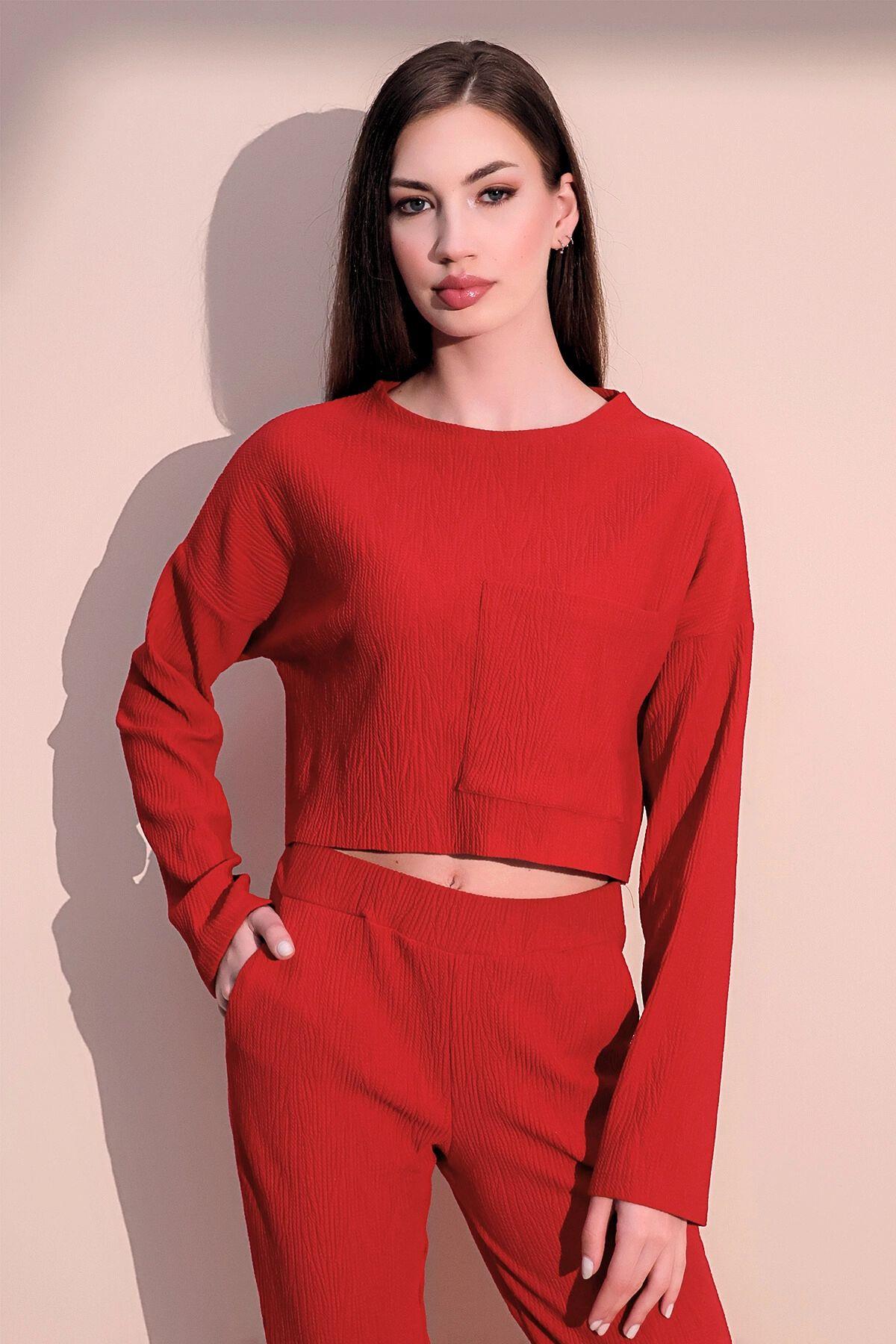 Red Women Blouse