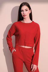 Red Women Blouse