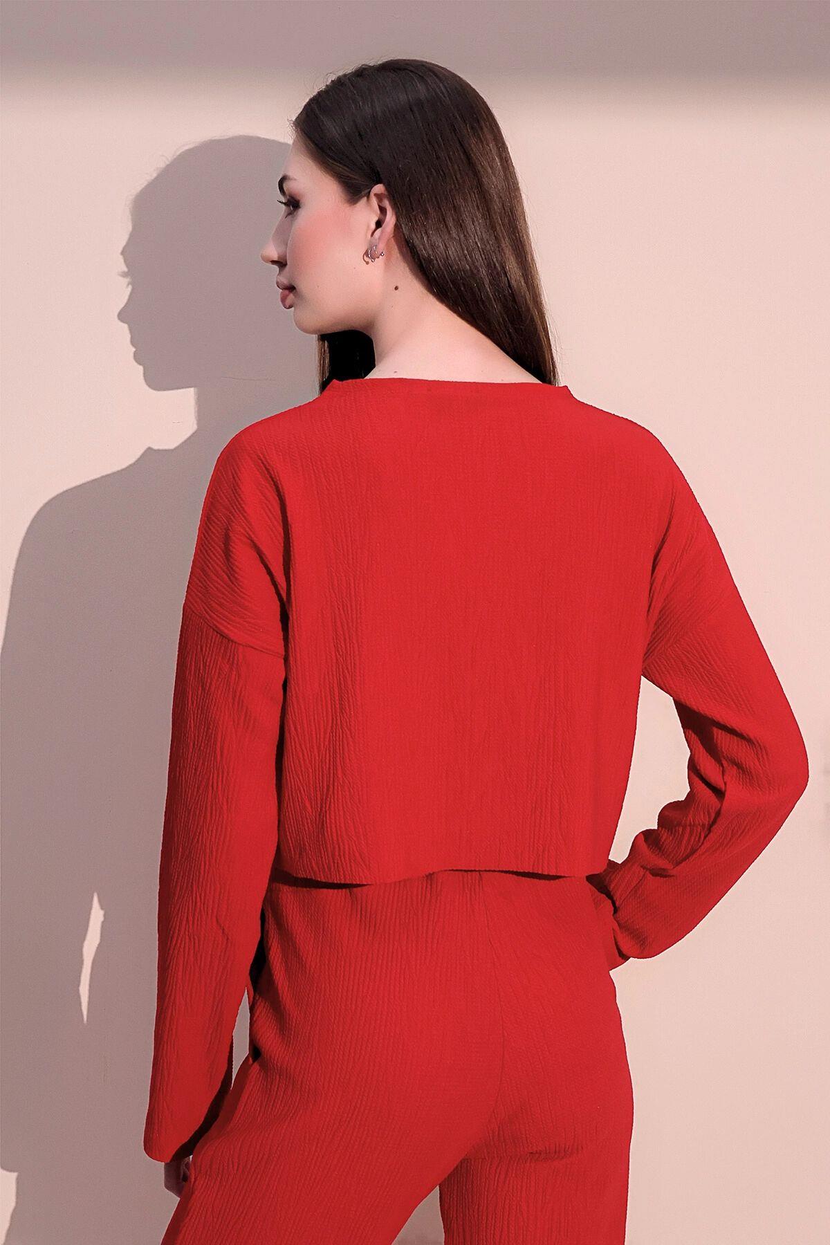 Red Women Blouse