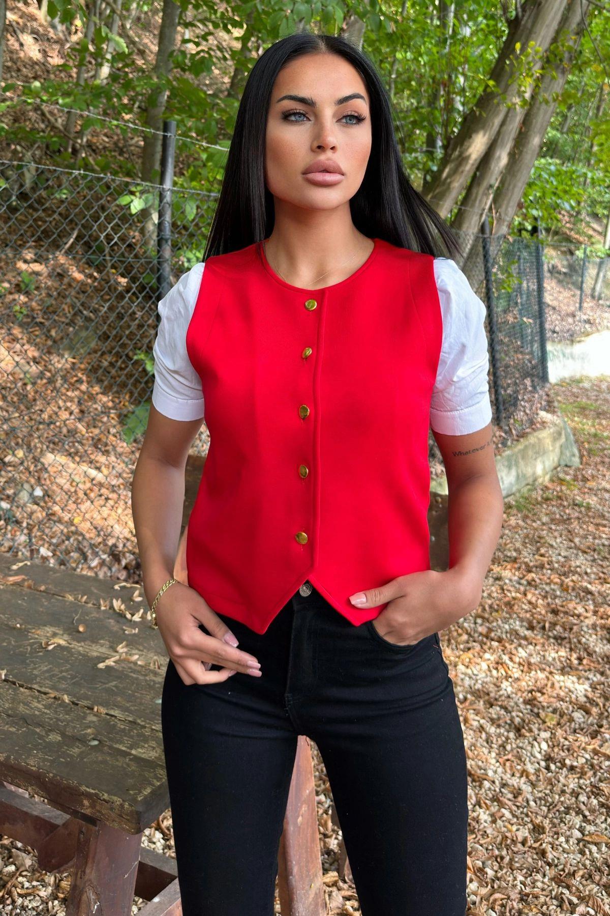 Red Women Jacket