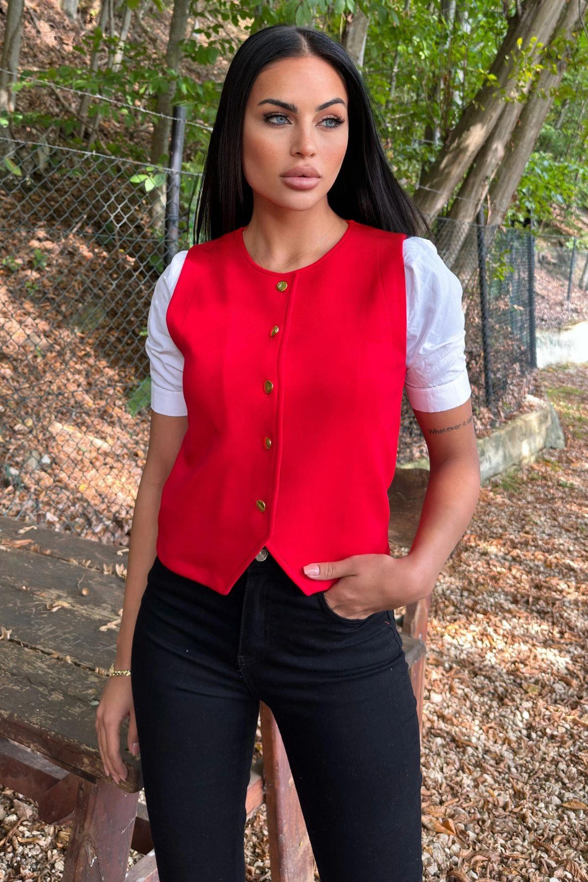 Red Women Jacket