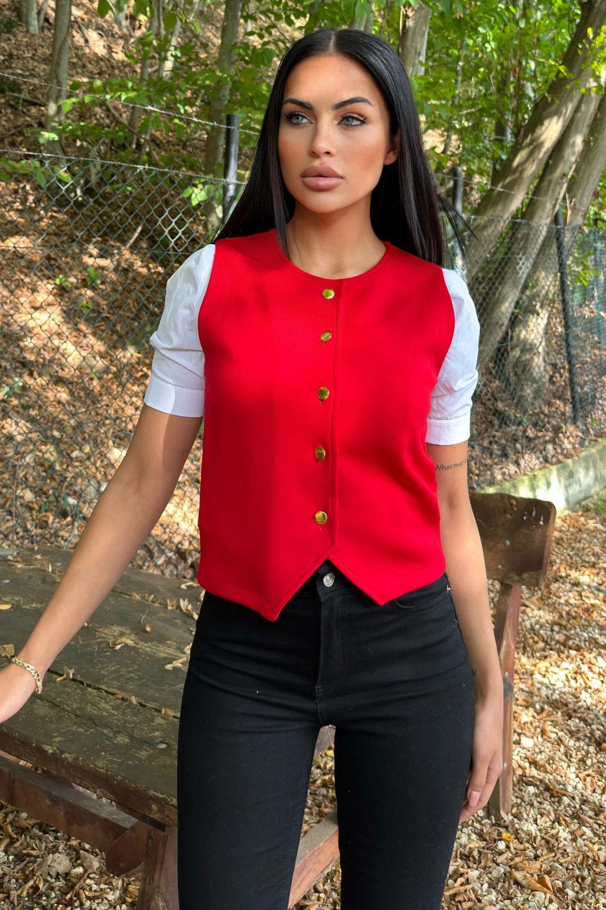 Red Women Jacket