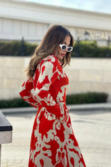 Red Women Dress
