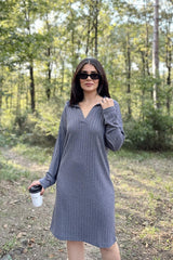 Grey Women Dress