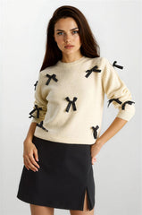 Cream Women Sweater