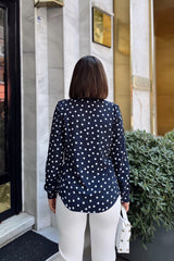 Navy Blue Women Shirt
