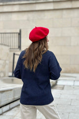 Navy Women Sweater