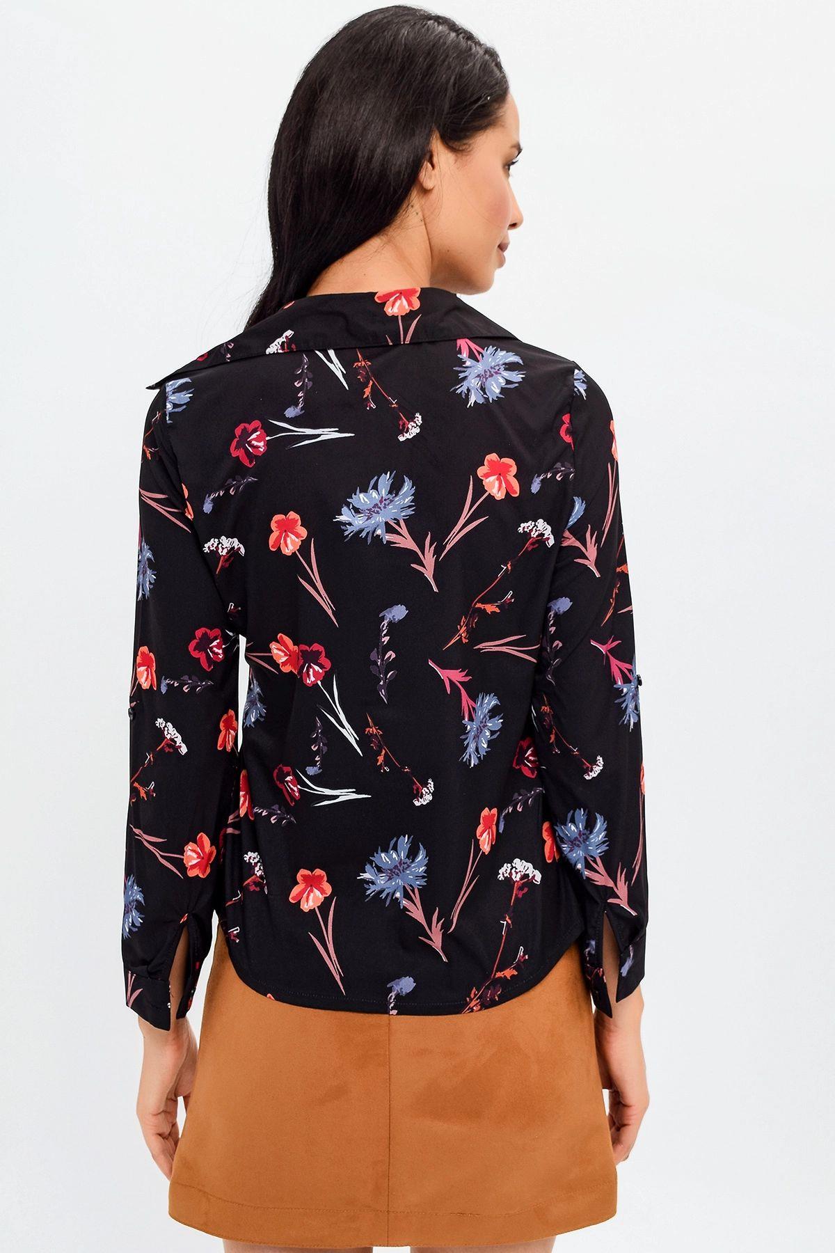 Navy Blue Women Shirt