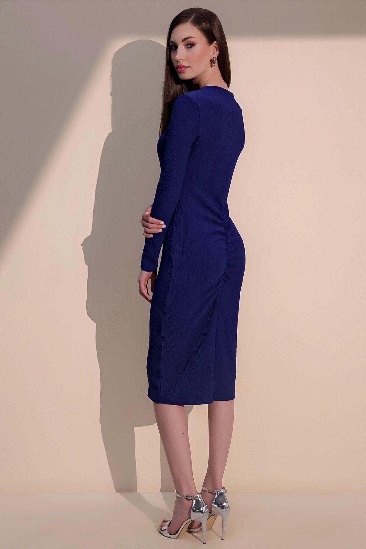 Navy Blue Women Dress