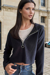 Navy Blue Women Blouse