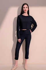 Navy Blue Women Pants