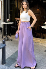 Lilac Women Pants