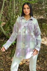 Lilac Women Shirt