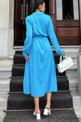 Blue Women Dress