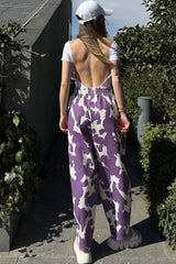 Purple Women Pants