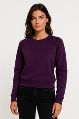 Purple Women Sweatshirt
