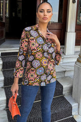 Multi Color Women Shirt
