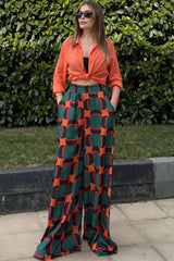 Emerald Green Women Pants