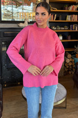 Pink Women Sweater