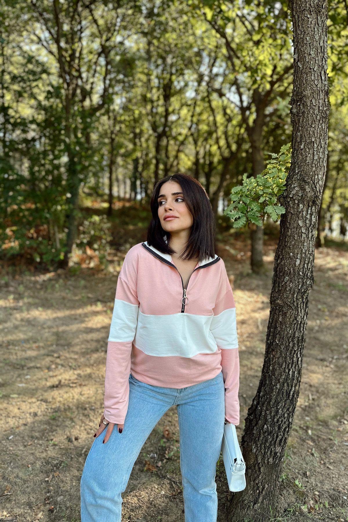 Pink Women Sweatshirt