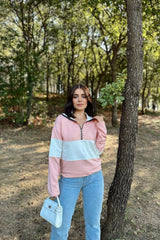 Pink Women Sweatshirt