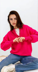 Pink Women Sweater