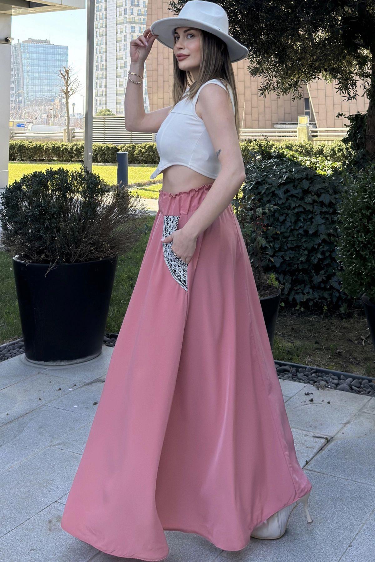 Pink Women Skirt