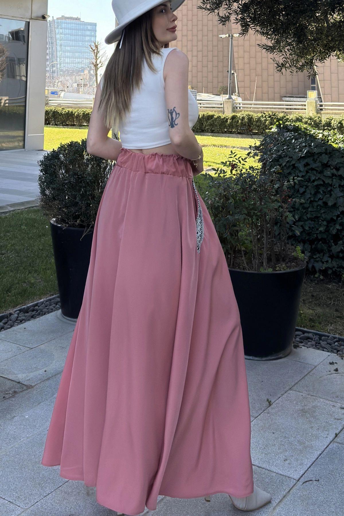 Pink Women Skirt