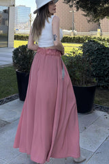 Pink Women Skirt