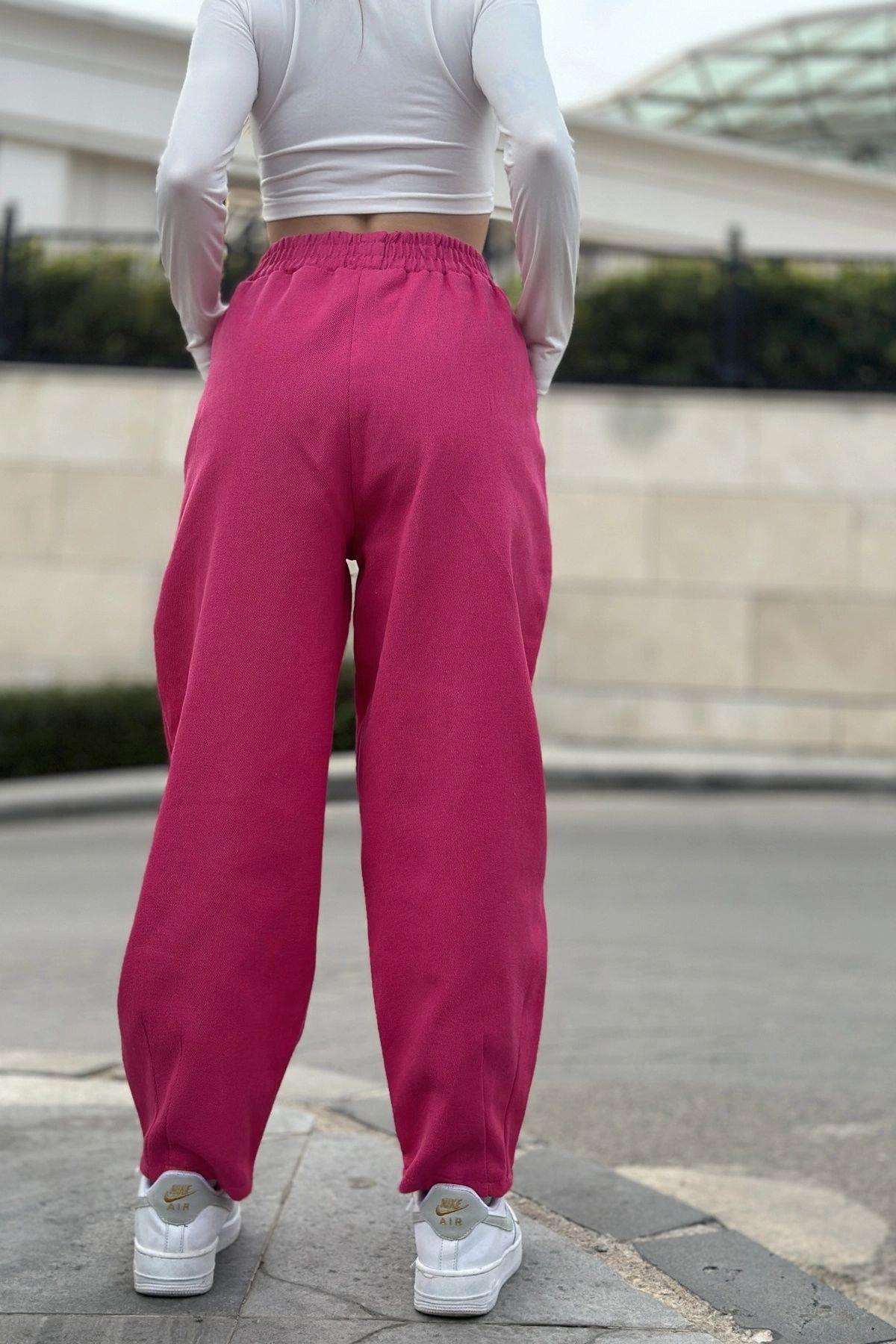 Pink Women Pants