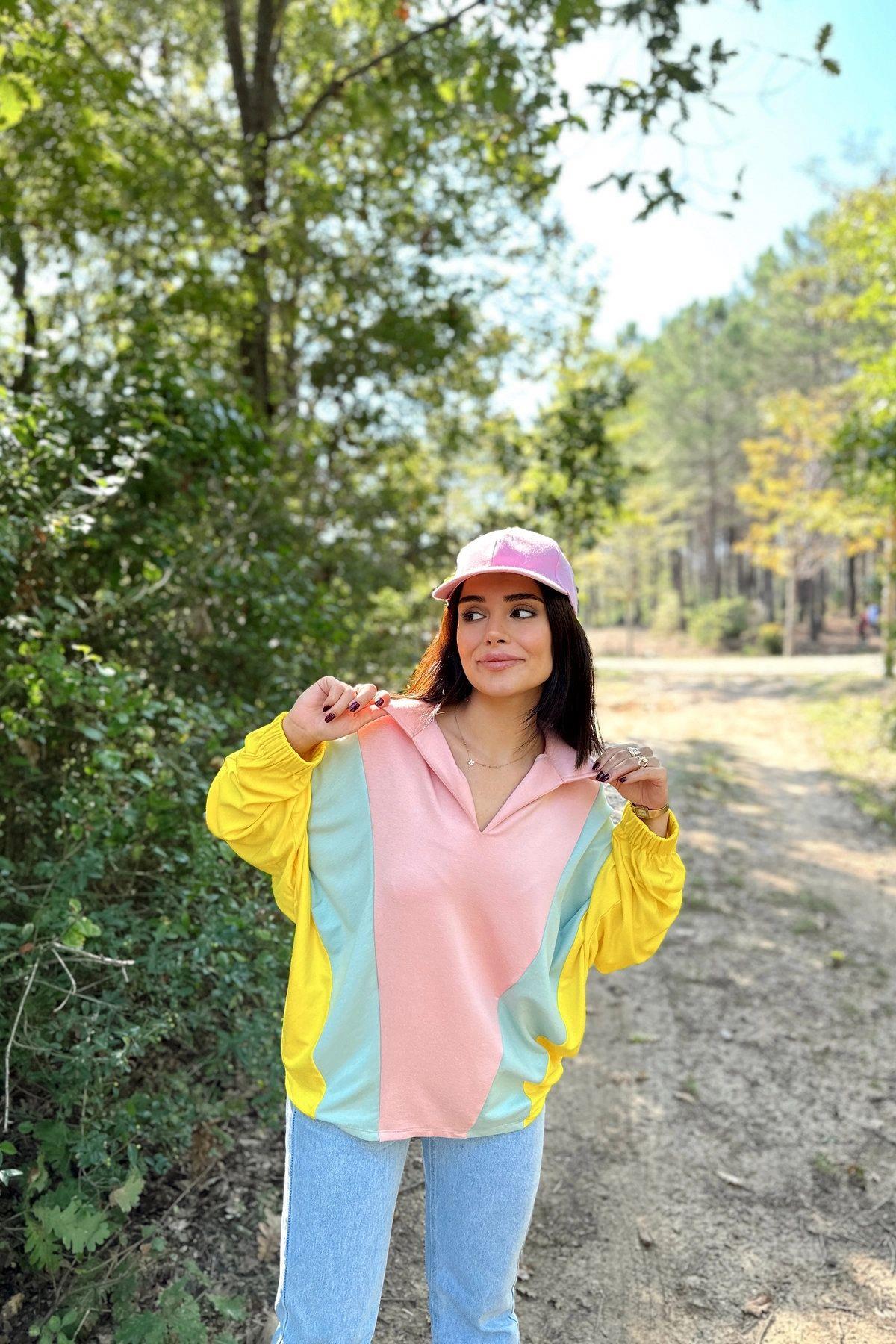 Pink Women Sweatshirt