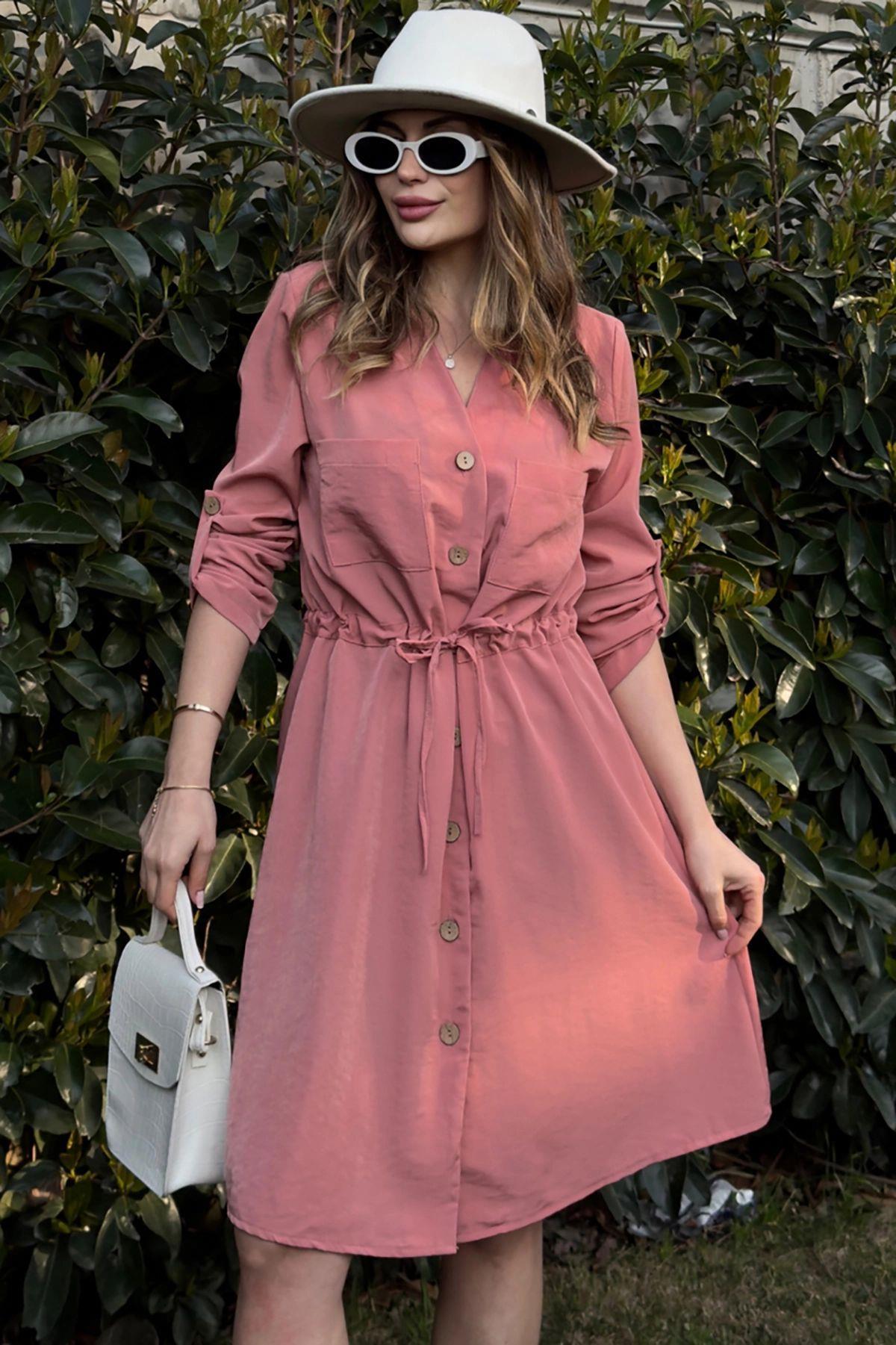 Dusty rose Women Dress