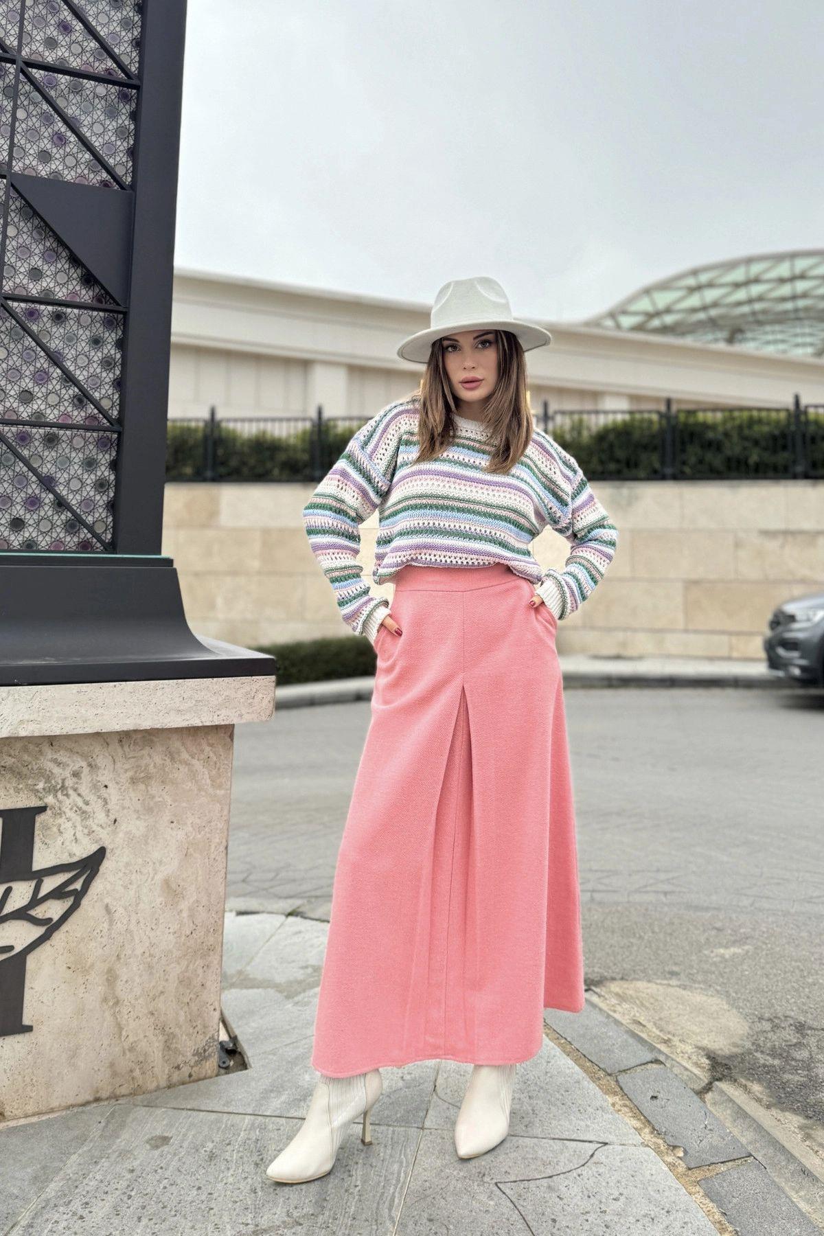 Pink Women Skirt