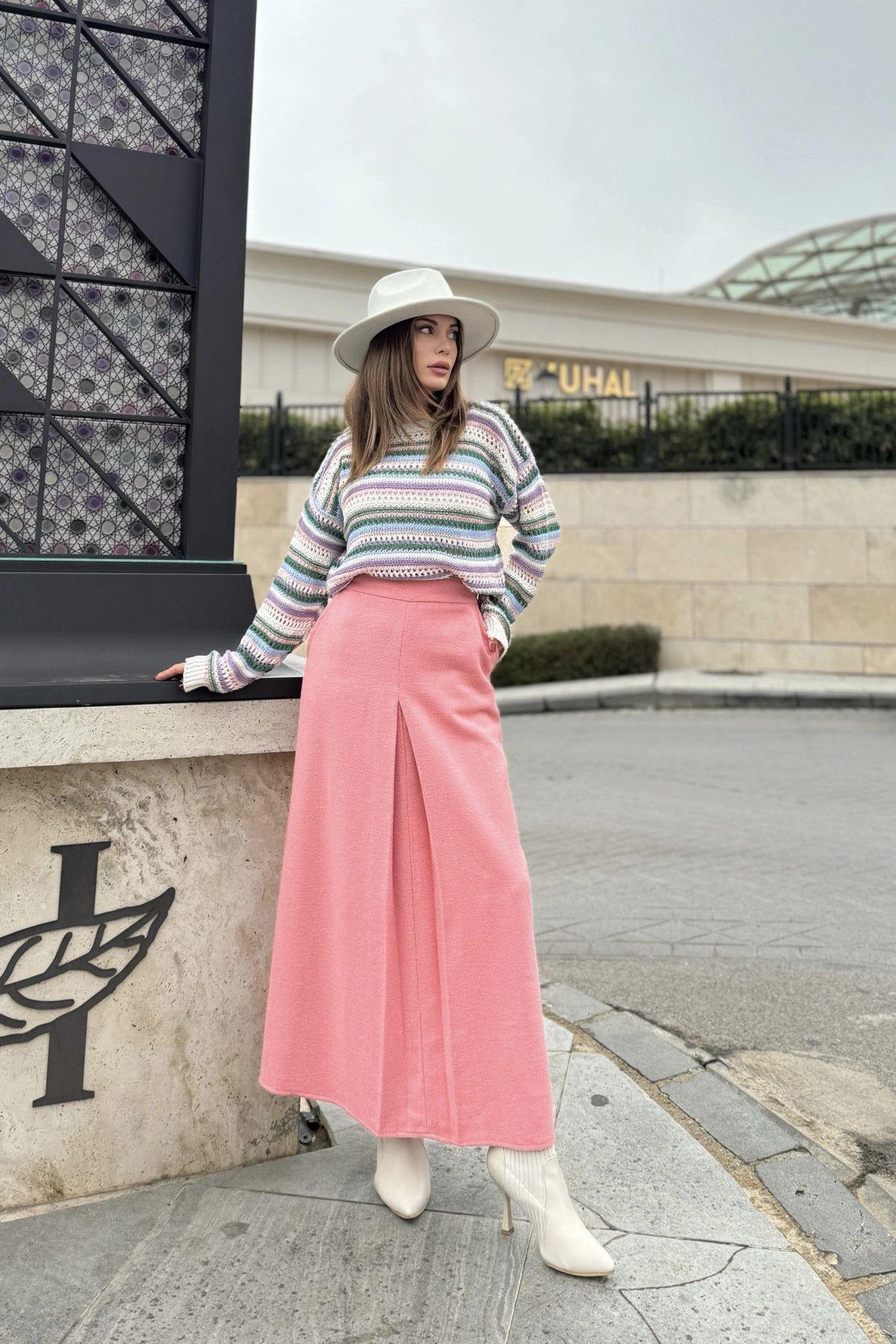 Pink Women Skirt