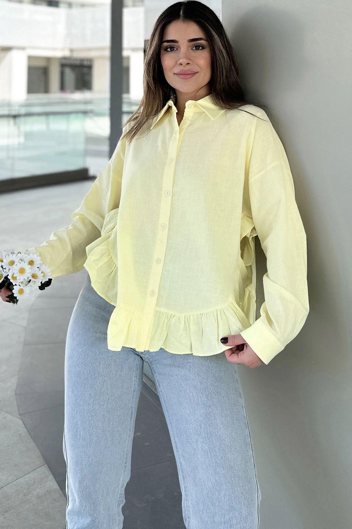 Yellow Women Shirt