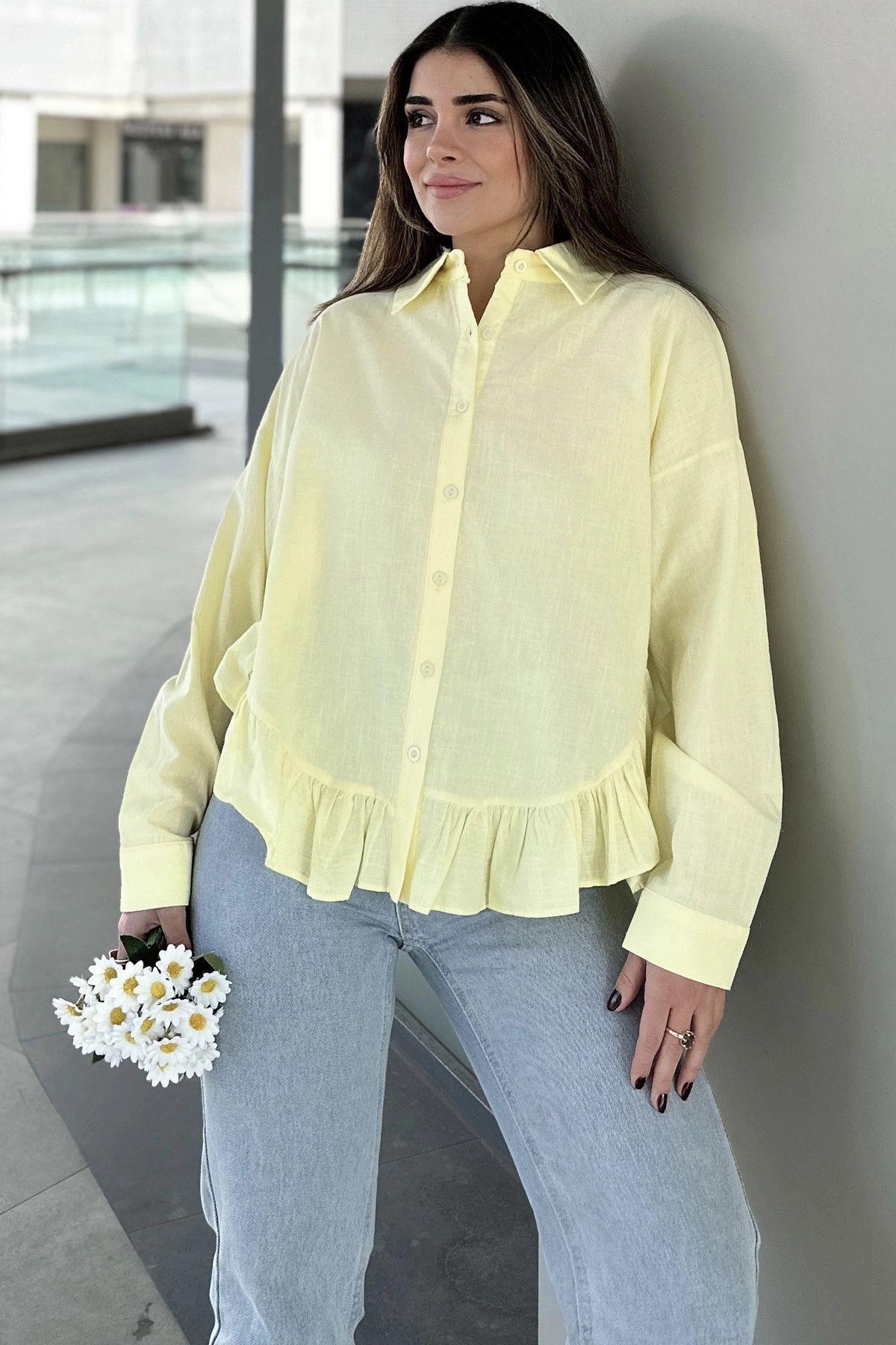 Yellow Women Shirt