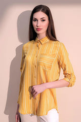 Yellow Women Shirt