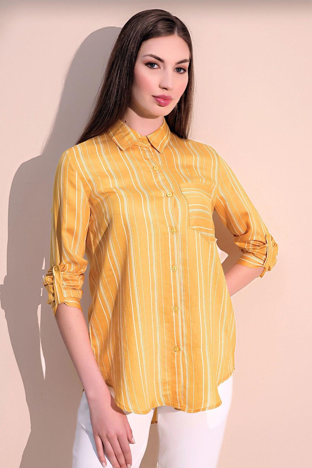 Yellow Women Shirt